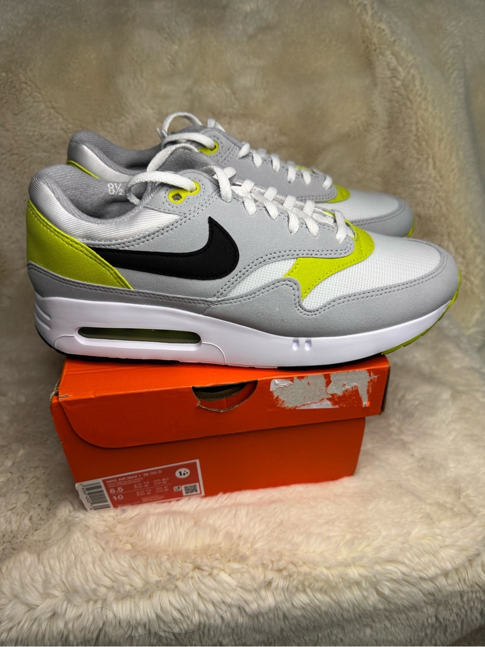 New in Box ⛳️ Men’s Nike Air Max 1 ‘86 OG G - Picture 3 of 6